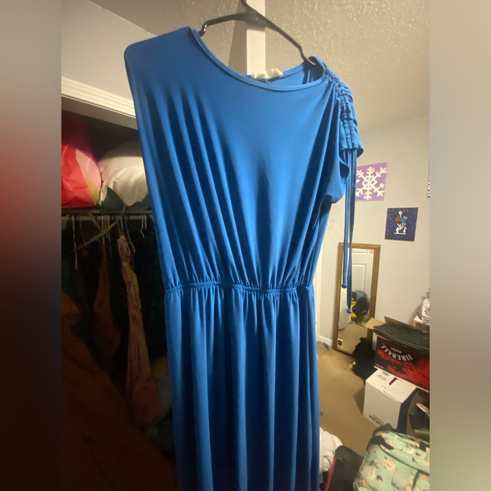 Tiffany and grey blue dress, XL, good condition